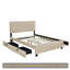 Grand lit standard capitonné avec rangement Lueker-1254667558
