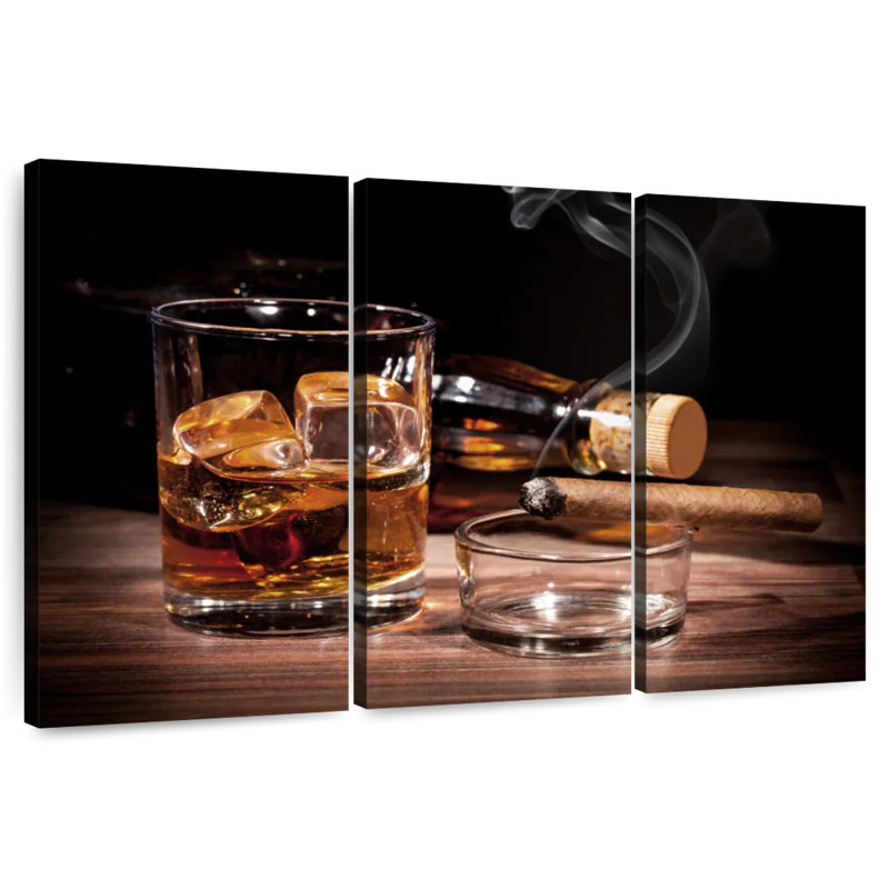 Yarlin Old Fashioned Drink, 48" H x 74" W