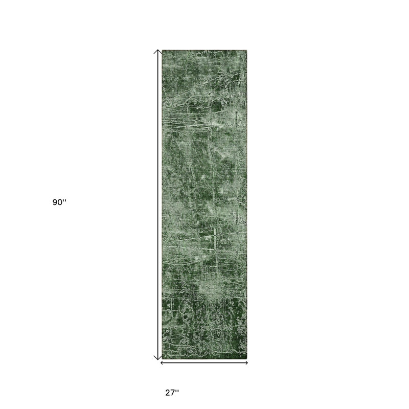 Tapis de couloir d'extérieur 8 po Emerald