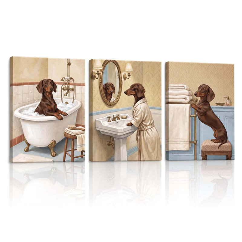 3 Piece Wrapped Canvas Wall Art