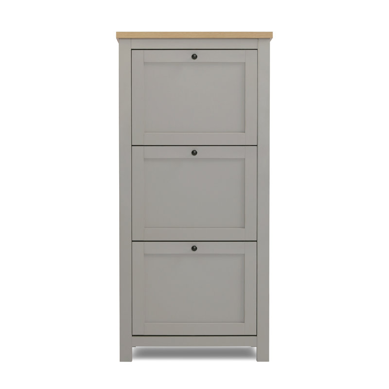 18 Pair Flip Down Shoe Storage