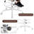 Inbox Zero Ergonomic Mesh Drafting Chair with Adjustable Footrest-1433676605-1433676607