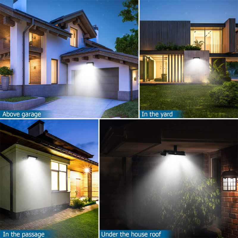 Burdena Matte Black Integrated LED Outdoor Bulkhead Light