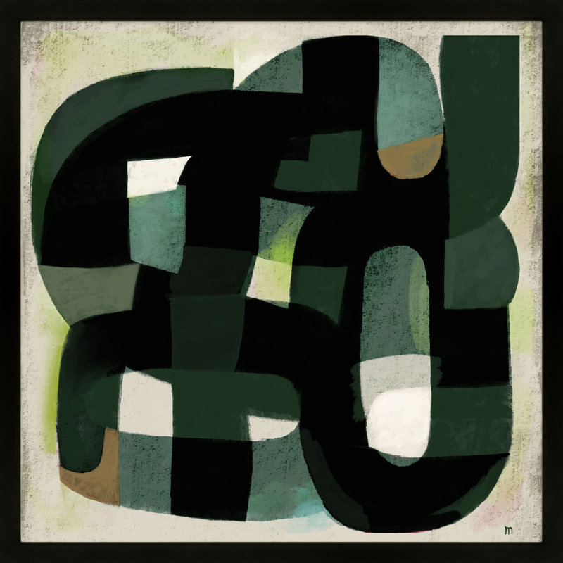 Into The Wild Print by StudioM, Black, 44" H x 44" W x 1.25" D
