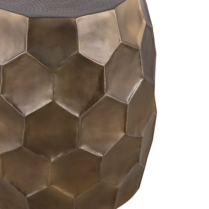 Table basse et table de bout Maggie - doré, Gold
