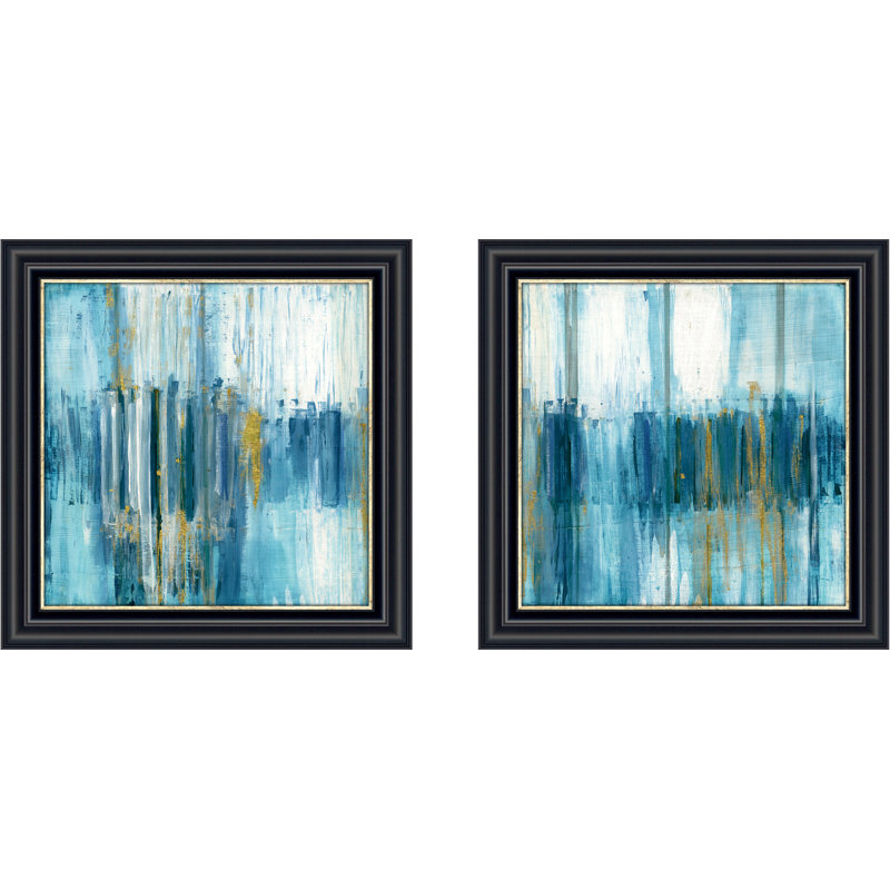 « Saturnia » par Susan Jill, ensemble de 2 reproductions d’art encadrées sur papier