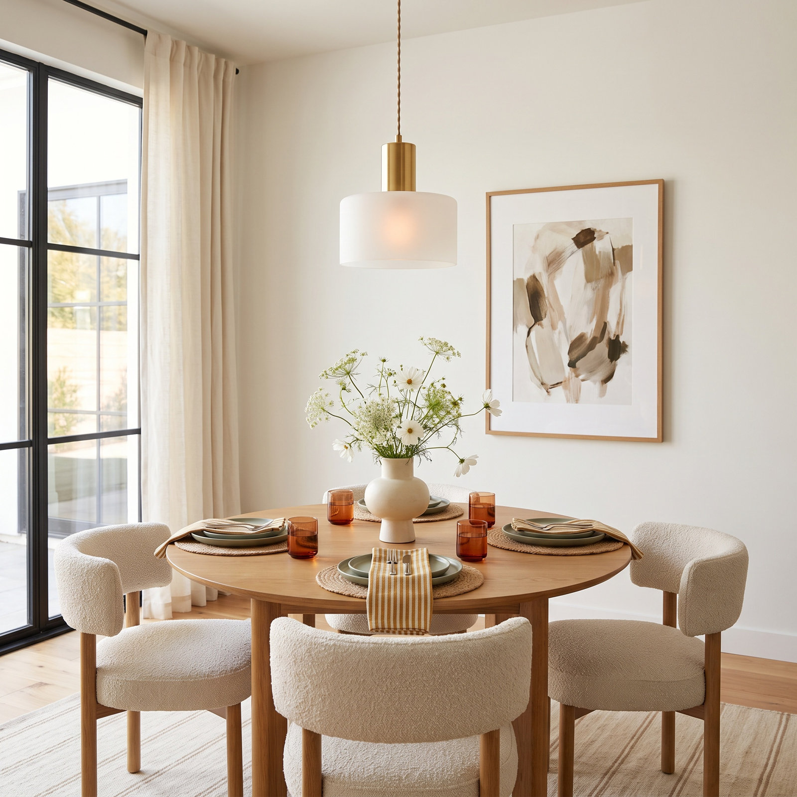 Rothchild Solid Brass 1 - Light Pendant