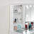 Avignon 9 drawer dressing table with lights