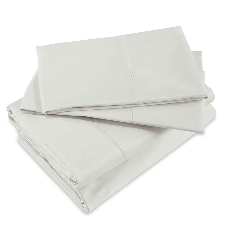 Raffaello Sheet Set, Pearl, Queen Sheet Set + 2 Pillowcases