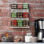 MyGift Metal And Wood Tea Box