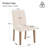 Fabric Upholstered Dining Chair Side Chair With Solid Wood Legs-465663110-436645583