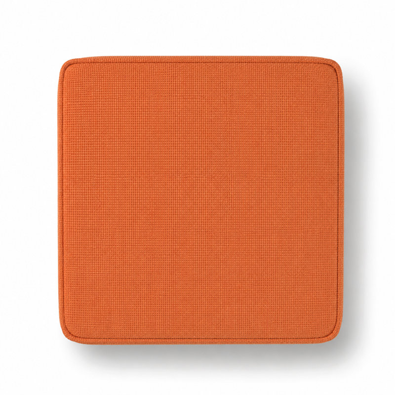 Repose-pieds Arredondo, Acrylique Sunbrella® - Orange
