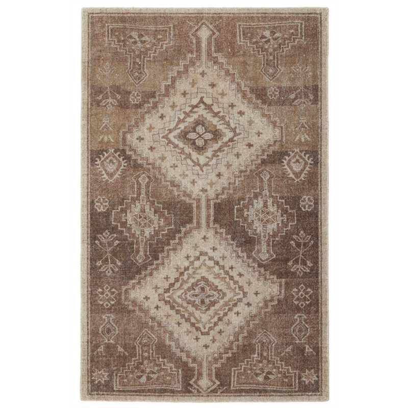 Toprak Hand Tufted Wool Indoor Rug, 5'x8'