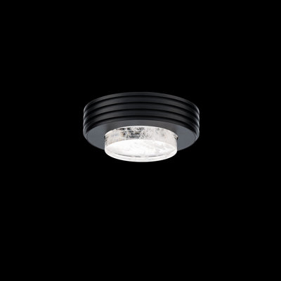 Zircle 1 Light Crystal LED Flush Mount