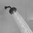 Single Handle 1-Spray Round Rain Shower Faucet Set 1.8 GPM With High Pressure Shower Head-113543333
