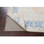 Tapis traditionnel délavé discret 7 x 9