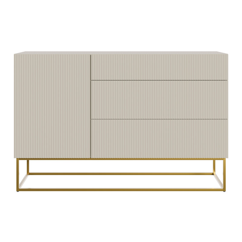 Janel 140cm Sideboard, Taupe