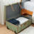 Texture Wheeled Trunk Moss Green