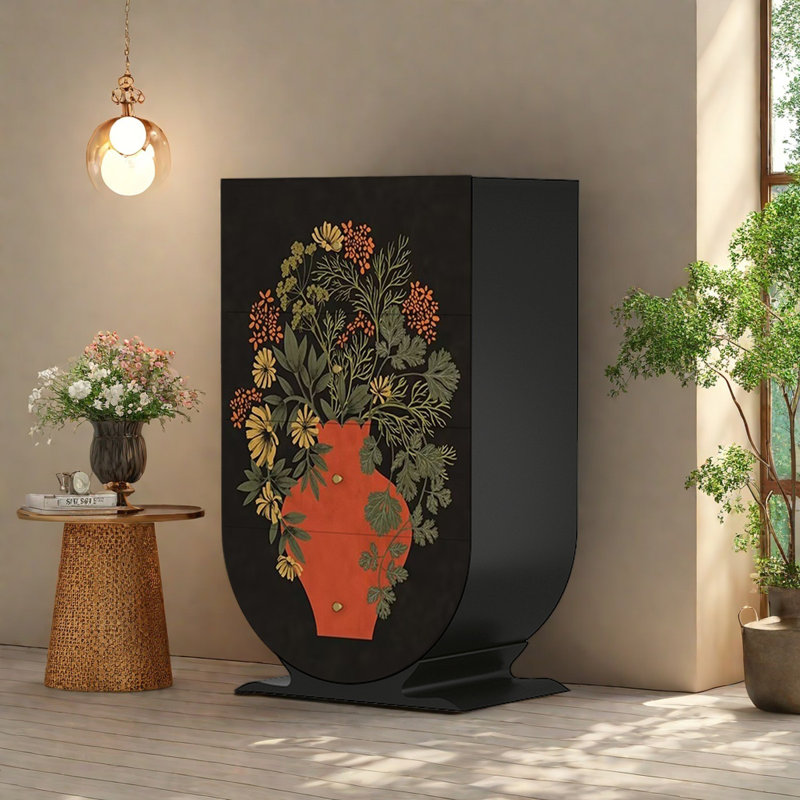 Armoire à tiroir Wabi-Sabi