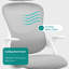 Chaise de bureau, fauteuil pivotant confortable à haut dossier, roulettes, appui-tête réglable, soutien lombaire confortable