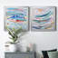 Waterway I - 2 pièces, reproduction sur toile encadrée-99268294-99268298