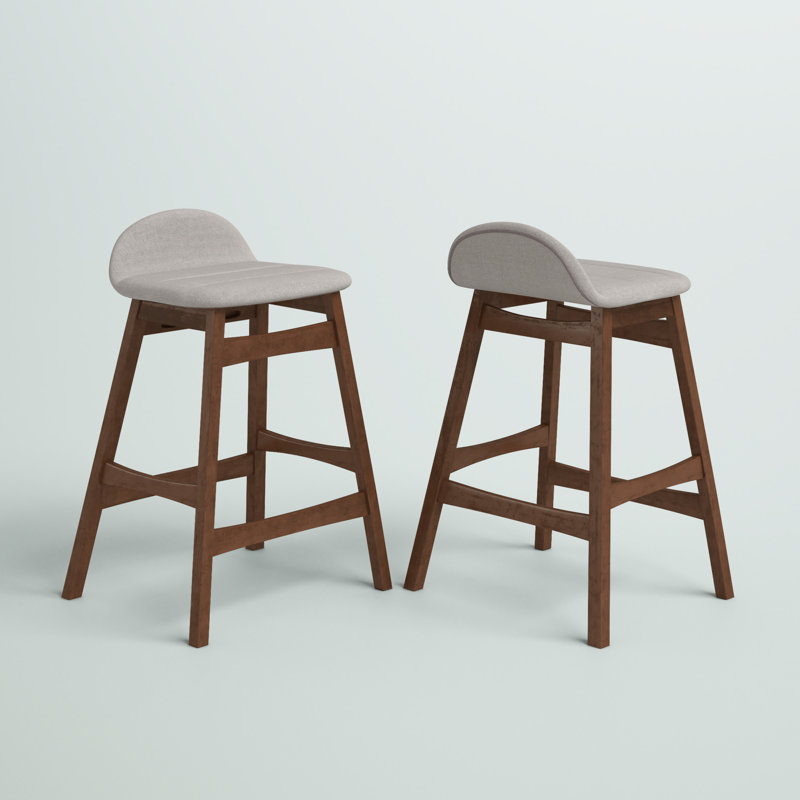 Paulina Bar Stool, Light Tan, Counter Stool (24" Seat Height)