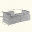 Causeuse, canapé modulaire désossé pour le salon, canapé modulaire moderne surdimensionné