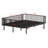 Robust Steel Support Couch Bed with Reinforced Slat System-129444908