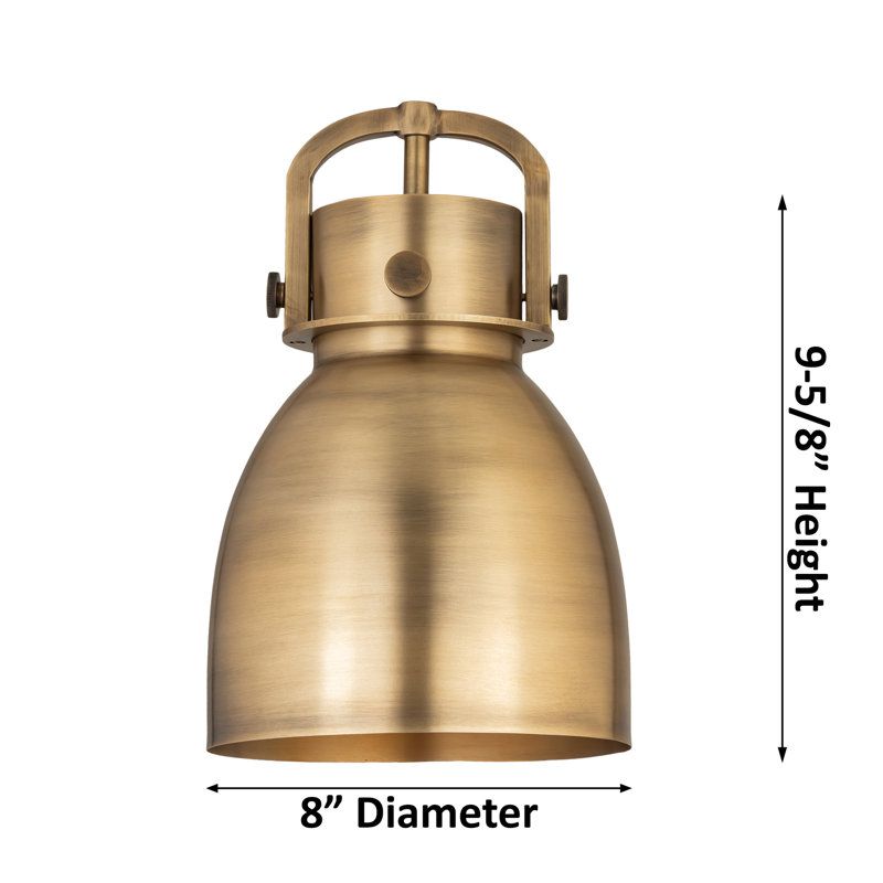 Plafonnier encastré 8 po Badillo Newton, Nickel satiné, Nickel satiné