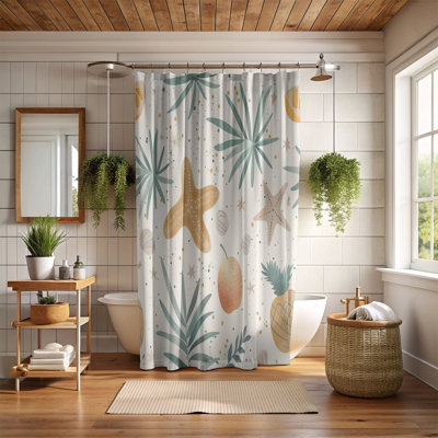 Rideau de douche Summer Waves - Premium