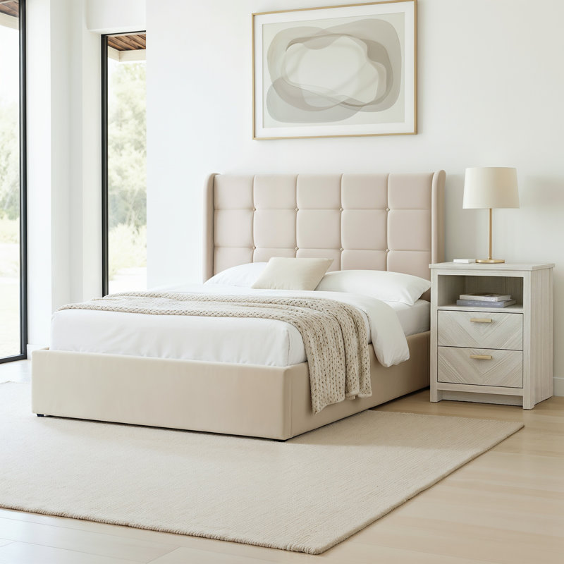 Ruby Ottoman Bed 2 Piece Bedroom Set