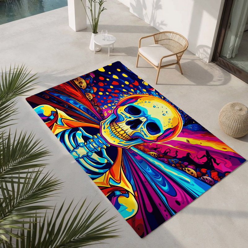 Tapis intérieur et extérieur Infinity Glow, Rectangulaire 2 pi x 3 pi