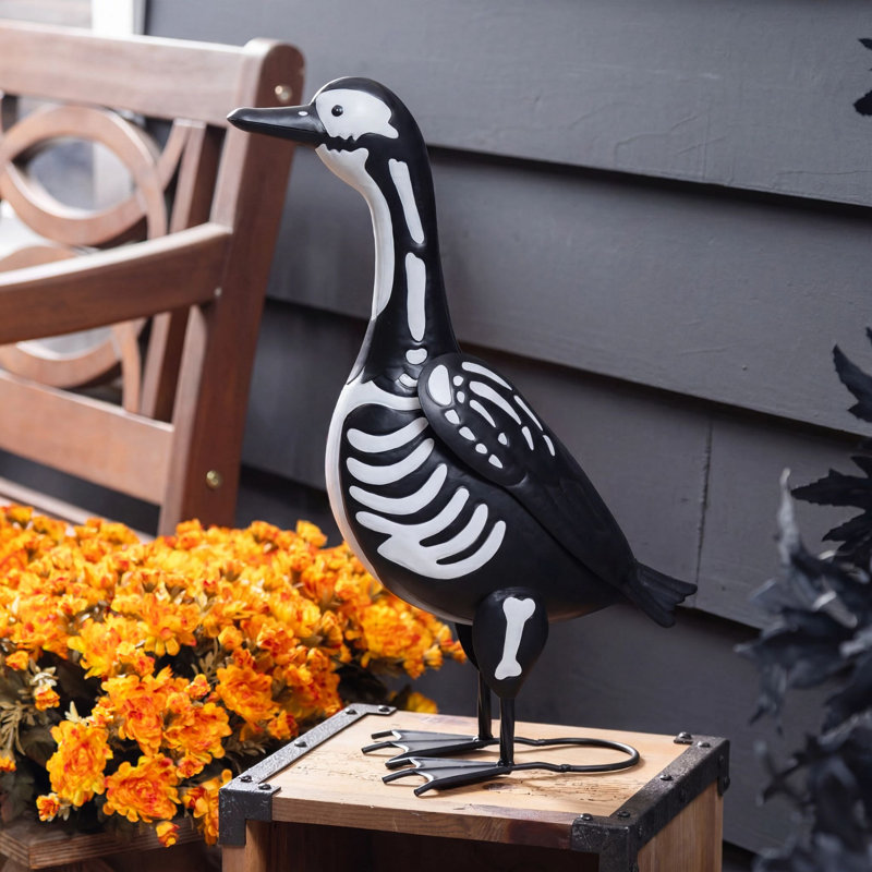 Décoration d'Halloween squelette en métal Halloween