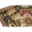 High-Quality Hand-Knotted Cream And Black Area Rug
