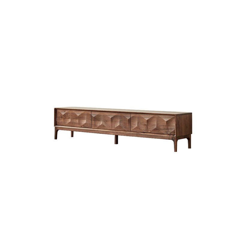 Italian style solid wood TV stand