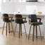 Tabouret de bar 26,4 po Mid-Century-1820228886-1839930457