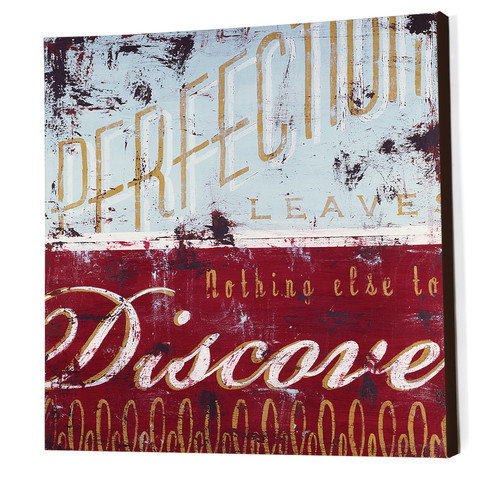 «Perfection Leaves» par Rodney White, affiche vintage sur toile tendue, H 24 po x l 24 po x P 1,5 po