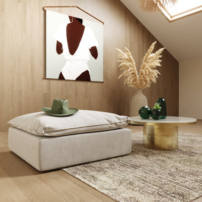 Neher Upholstered Ottoman