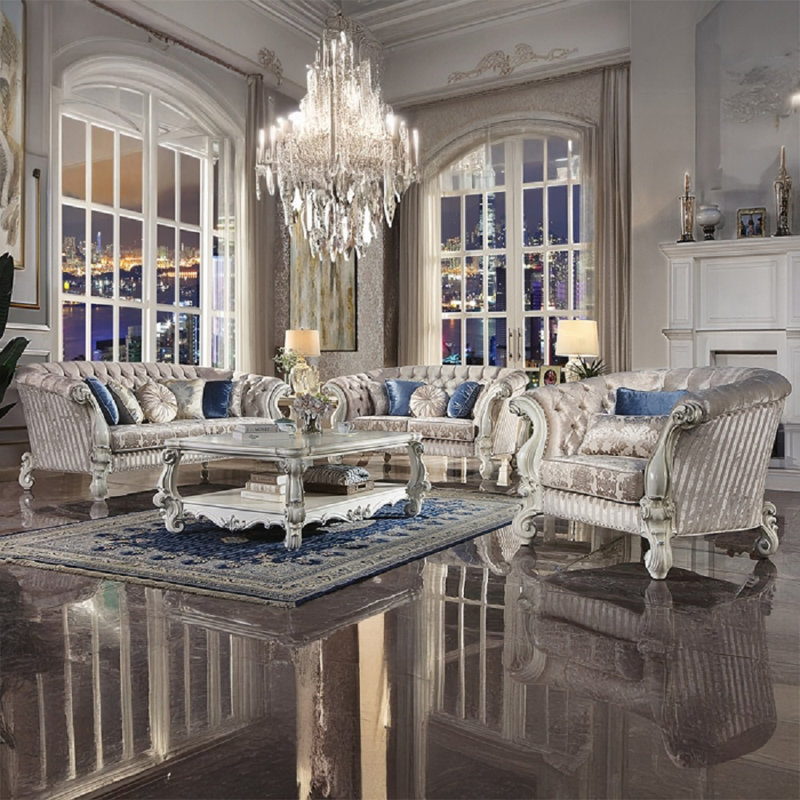 Chaise Versailles avec 2 coussins