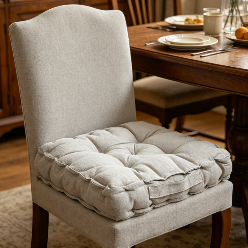 Booster Adult Chair Cushion, Light Grey
