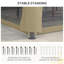 Pavillon de jardin 10 pi x 13 pi Outsunny-123826847