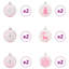 vidaXL Christmas Bauble Plastic-1283166208