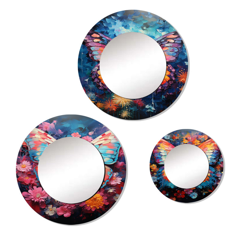Remsen Metal Round Mirror