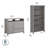 Anousha Office Credenza with Bookcases-928459179