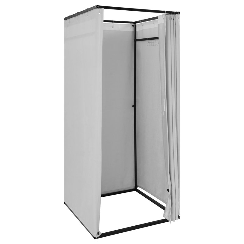 33,46 * 33,46 * 78,74 dans un vestiaire portatif autoportant, Gris clair
