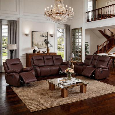 Manual Recliner Sofa & Loveseat & Chair