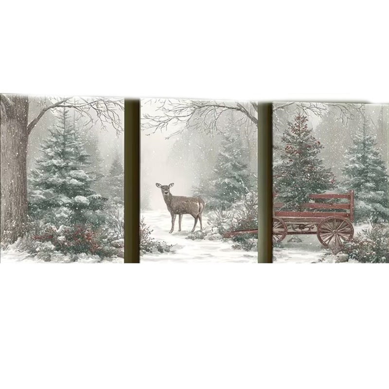3 Piece Wrapped Canvas Wall Art