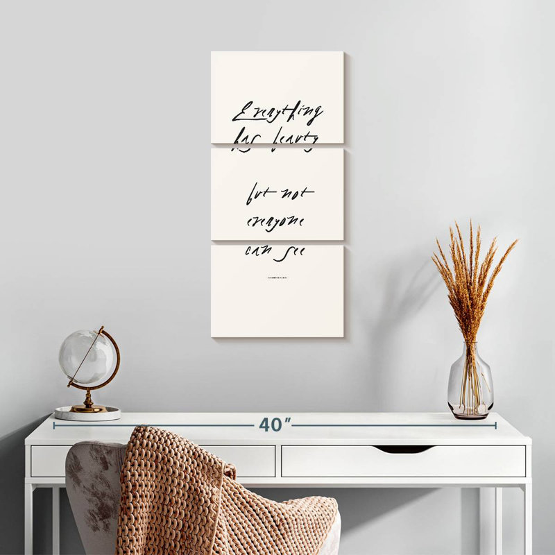 Everything Has Beauty, 27" H x 12" W