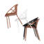 Chaises de salle à manger de patio-153870865