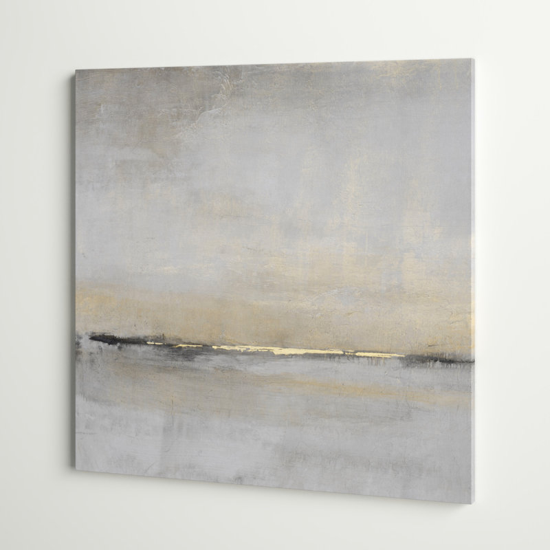 «Horizontal Flow II» par Timothy O 'Toole, reproduction d'art sur toile tendue, H 36 po x l 36 po